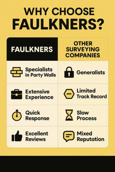 Can I Alter The Party Wall Surveyor? - A Crucial Guide From Faulkner Surveyors 4 Party Wall Mediation {bane} Faulkner Surveyors Basingstoke Best Surveyor Near me Basingstoke